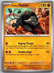 Paldean Tauros 048/094 Phantasmal Flames