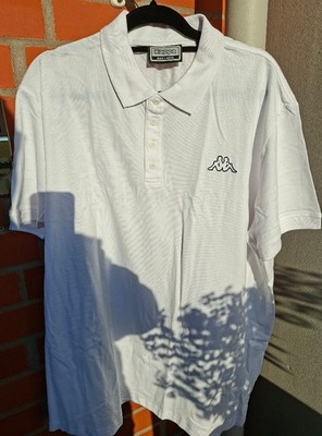 ORIGINAL KAPPA POLO SHIRT WEISS Gr. 3 XL NEUWARE OVP