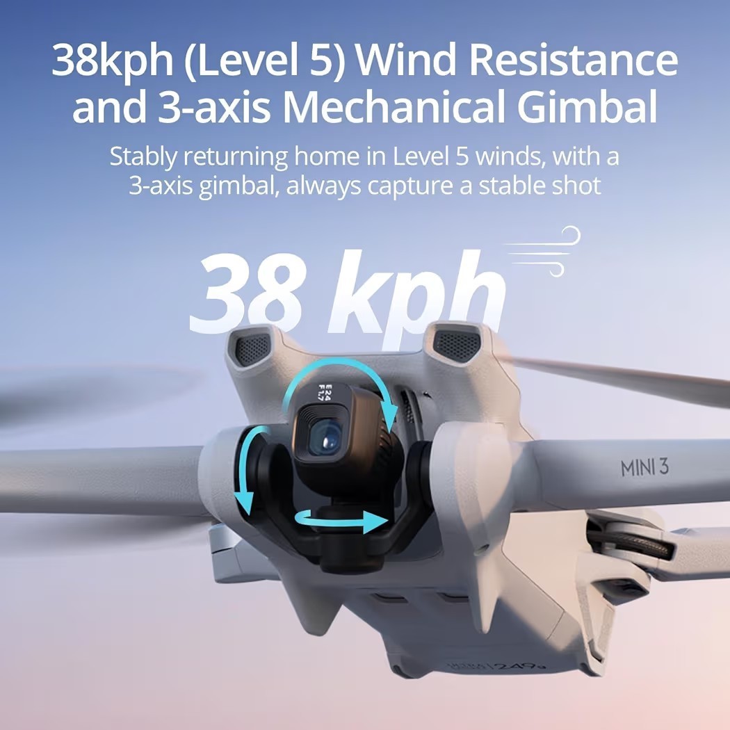 DJI Mini 3 Camera Drone Fly More Combo 4K RC Remote With Screen — image 5