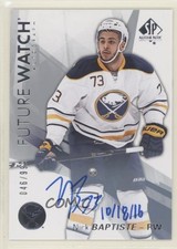 2016-17 SP Authentic Future Watch Inscriptions 46/50 Nick Baptiste #167 Auto m0p