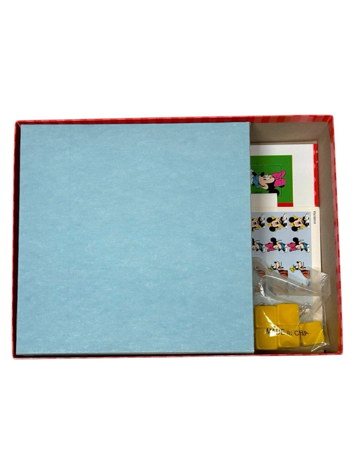 Vintage 1998 Yahtzee Jr Disney Mickey Mouse Game Hasbro MB NEW Opened Box Rare! - Image 3 of 4