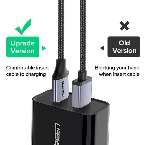 UGREEN USB A to USB C QC 3.0 Type C Fast Charging Cable for Apple/Samsung/Huawei - Photo 5 sur 5