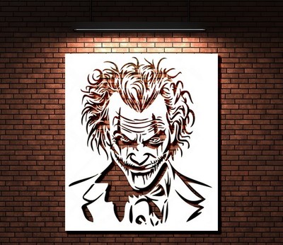 Stencil Joker - Reusable Mylar DIY Template - StencilAir