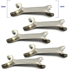 5 Pieces Intraoral Dental Mouth Opener Lip Tongue Cheek Retractors Double Ended