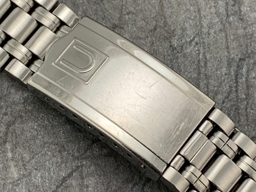 Universal Geneve Aero Compax 22mm Steel Link Bracelet 8/71 With Endpieces # 304 - Picture 4 of 17