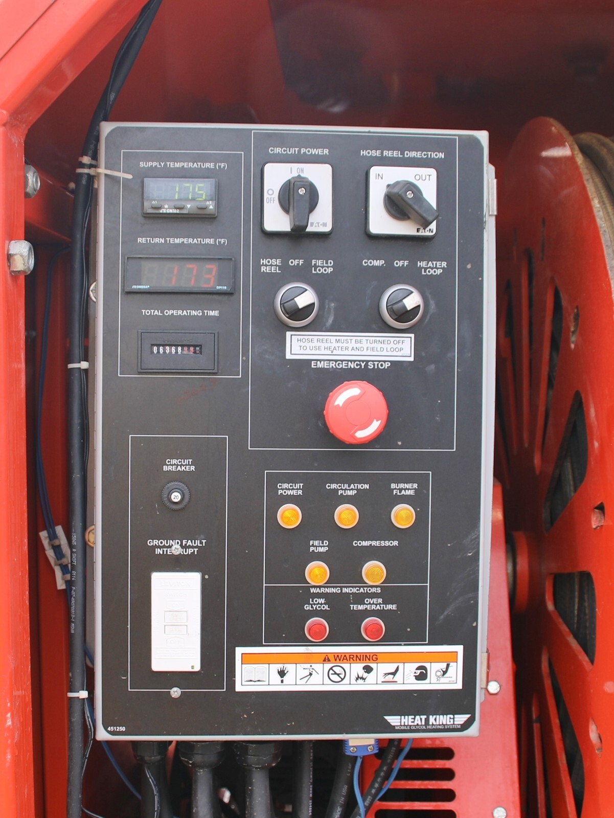 2015 Heat King HK300 Towable Hydronic Ground Heater w/ Generator Thaw Cure eBay