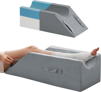 Leg Elevation Pillows for after Surgery, Injury or Rest, Memory Foam Leg Elevati