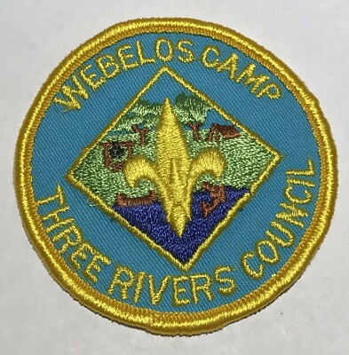 Three RIvers Council Webelos Camp Patch MC4 | eBay