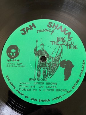 Junior Brown / Warriors / Jah Shaka 12''