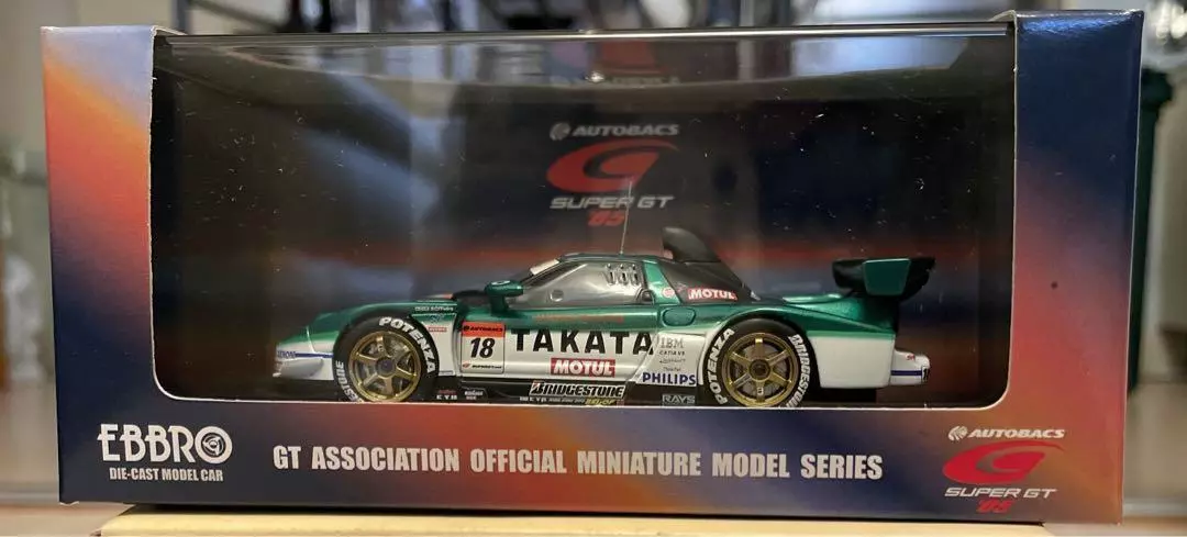 EBBRO 1/43 Super GT 2005 Takata Dome NSX
