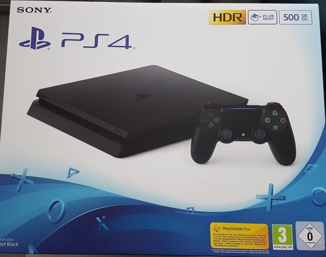 Sony PlayStation 4 Slim 500GB Spielekonsole - Schwarz ...