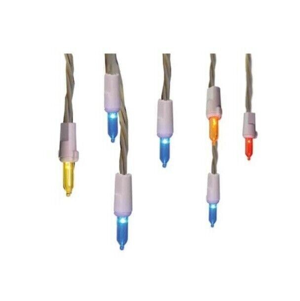 GE StayBright 150 Ct Constant Multicolor Mini LED PlugIn Christmas Icicle Lights