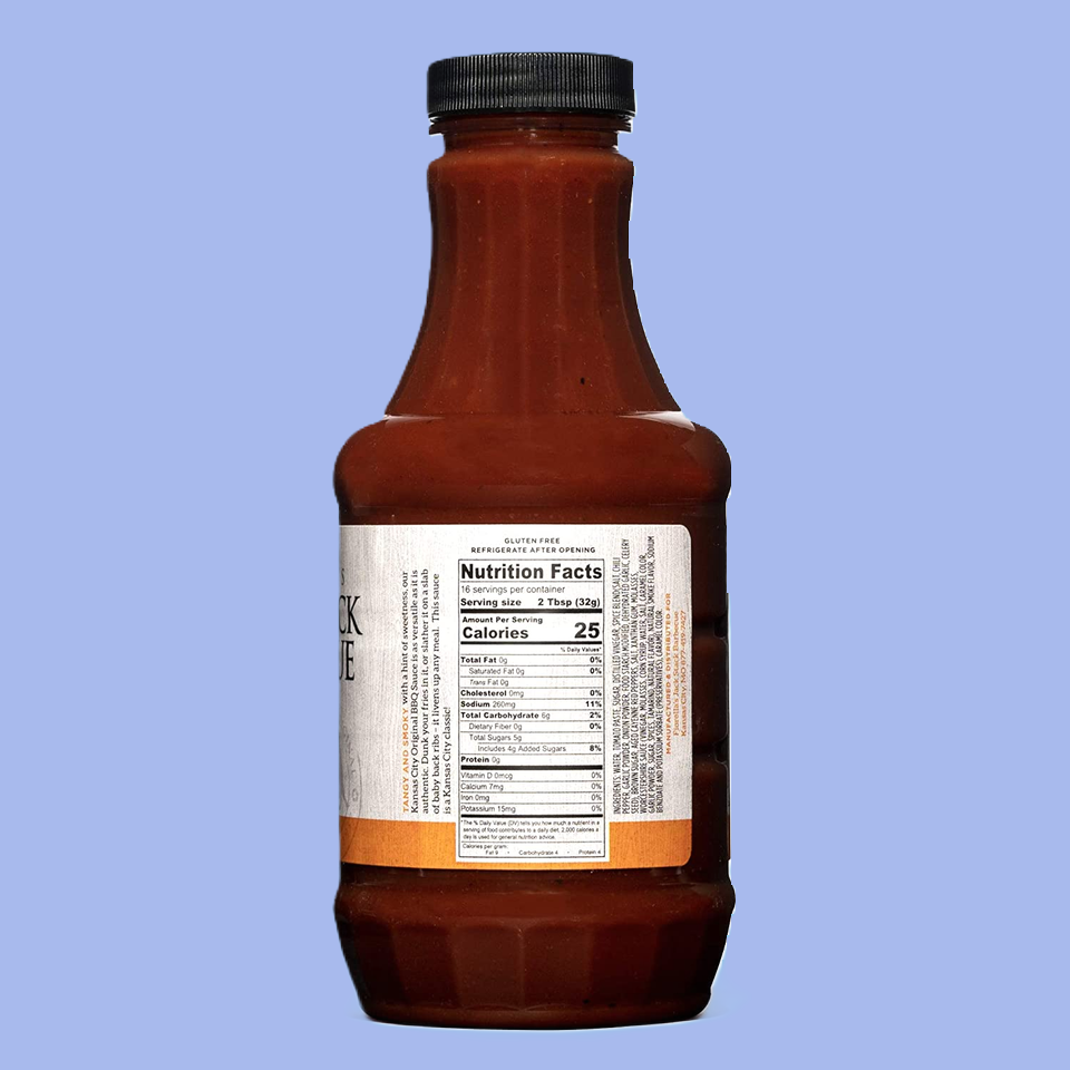 Fiorella's Jack Stack Barbecue Sauce Kansas City Original BBQ oz Per  Bottle