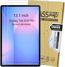 Screen Protector for Samsung Galaxy Tab S10 FE Plus 13-inch Tempered Glass Film