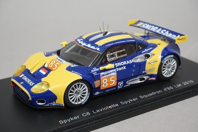 1:43 Spark S2156 Spyker C8 Laviolette Squadron Le Mans 2010 #85 | eBay