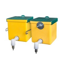 Kaninchen Trinkflasche/ Nagertränke "Megaflasche" 500 ml gelb - Nippeltränke