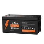 Refurbished LiTime 24V 230Ah LiFePO4 Battery Lithium for Solar Home RV Marine