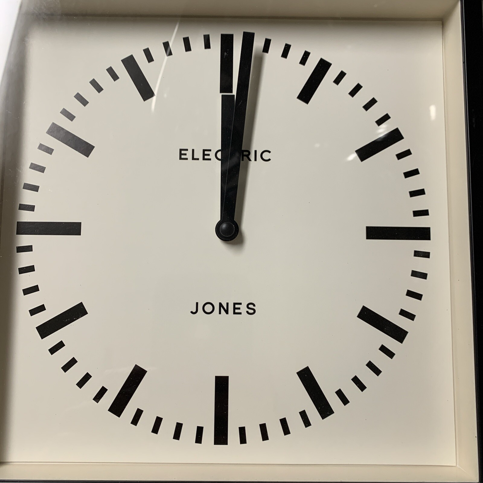 JONES CLOCKS® The Mustard Wall Clock Analog Wall Clock Retro Clock