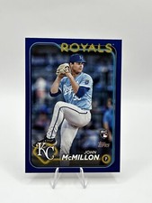John McMillon 2024 Topps Series 2 ROYAL BLUE ROOKIE #571 - Kansas City Royals