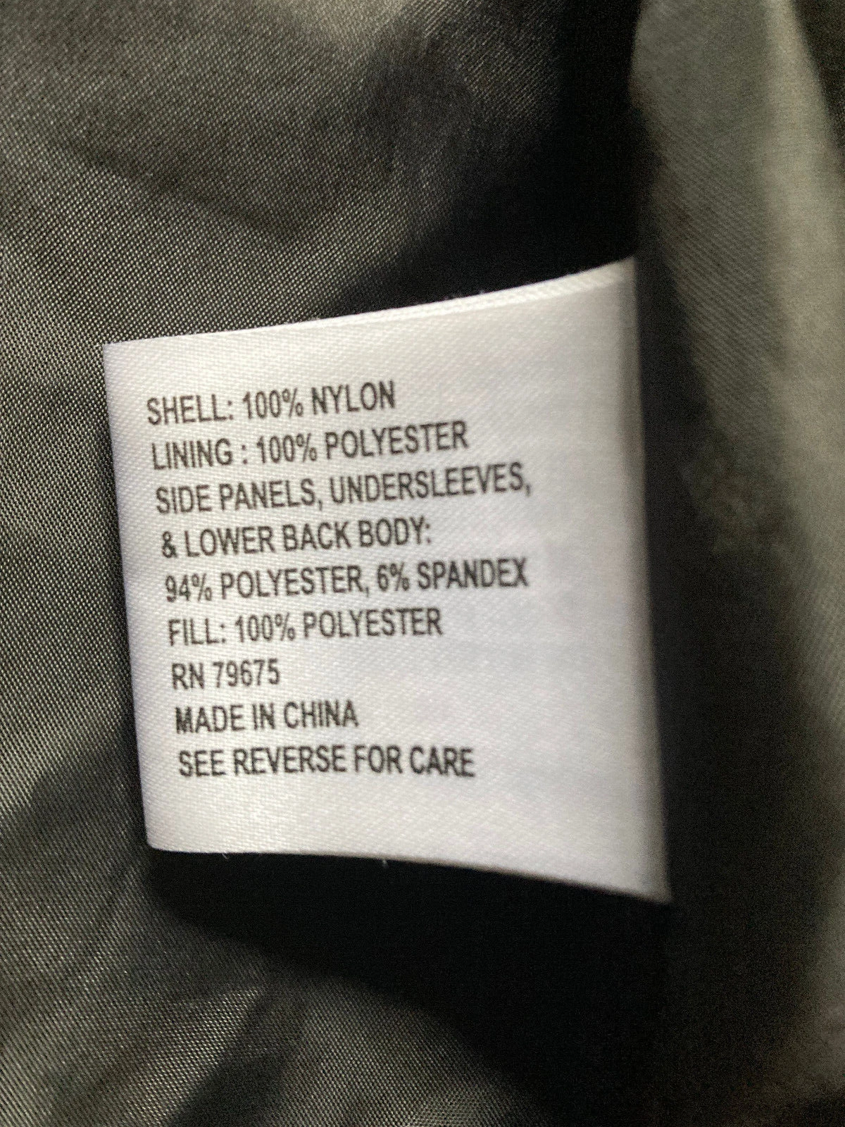 Giacca trapuntata media mista Michael Kors taglia S con cappuccio e maniche in neopreen