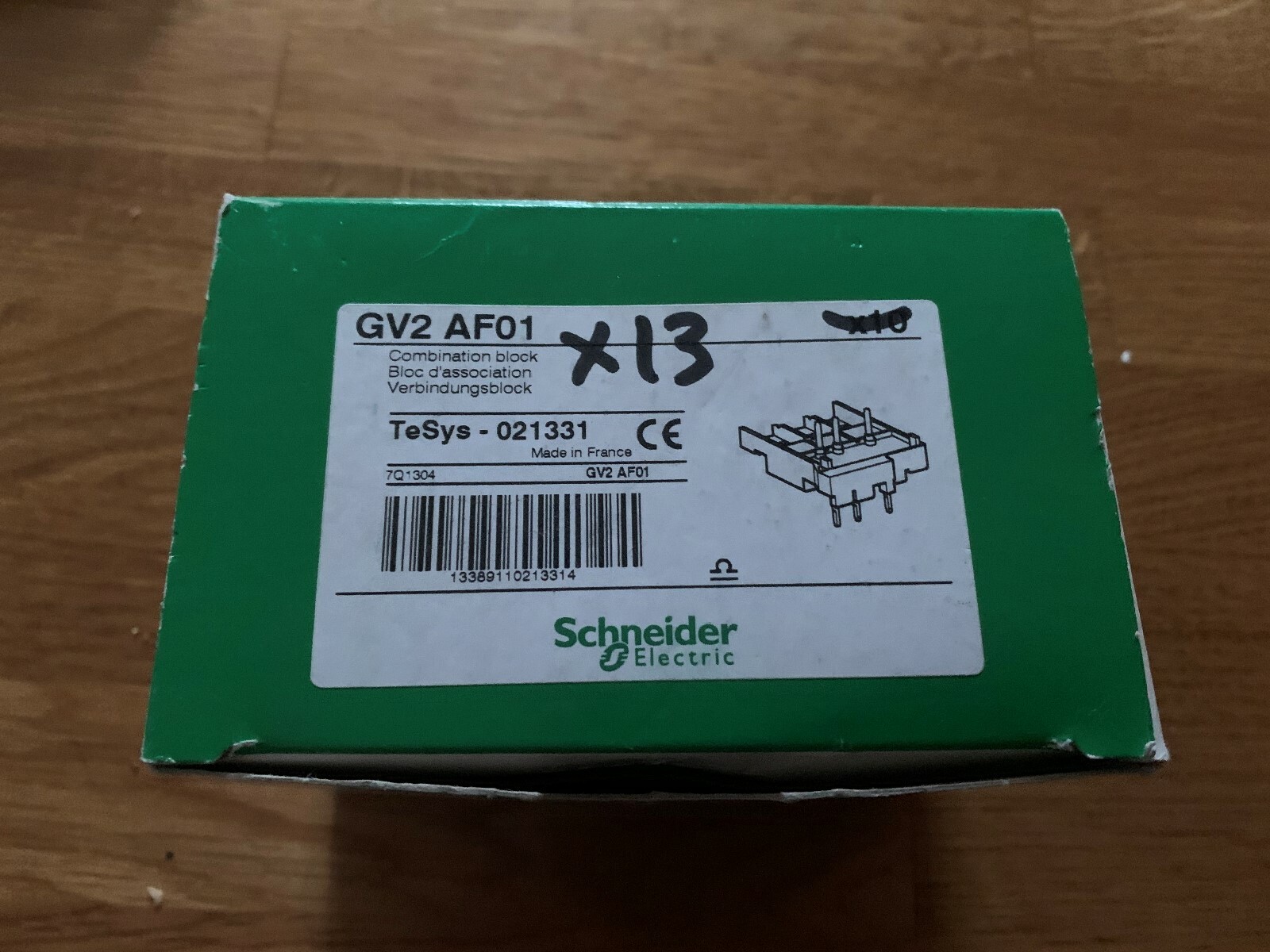 Schneider Electric GV2 AFR01  Combination Block  1no