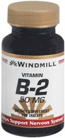 Windmill Vitamin B-2 50 Mg Tablets 100 Tablets (pack Of 3) on sale Windmill Vitamin B-2 50 Mg Tablets 100 Tablets (pack Of 3) on sale
