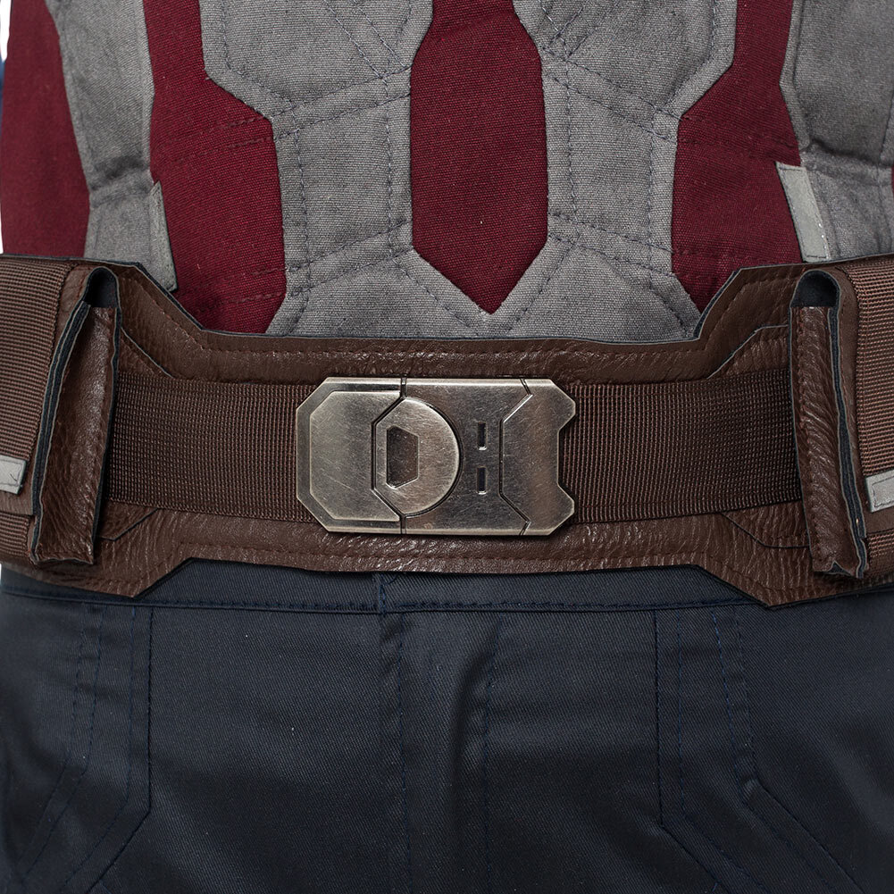 Costume da Capitan America Cosplay in tessuto vestito