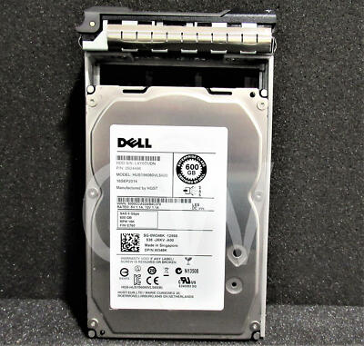 Dell HUS156060VLS600 W348K 600GB 15K 6Gb/s 3.5'' SAS Hard Drive