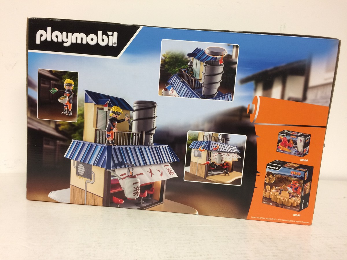 PLAYMOBIL 70668 NARUTO Restaurant Ramen Ichiraku dans sa boîte d