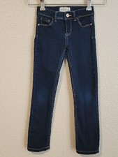 Jordache Jeans Girls Size 6 Skinny Stretch Denim Dark Blue