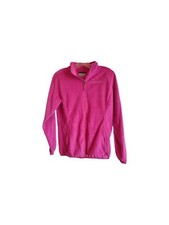 Columbia Sportswear youth girls Fleece size L 14/16 jacket pink full zip