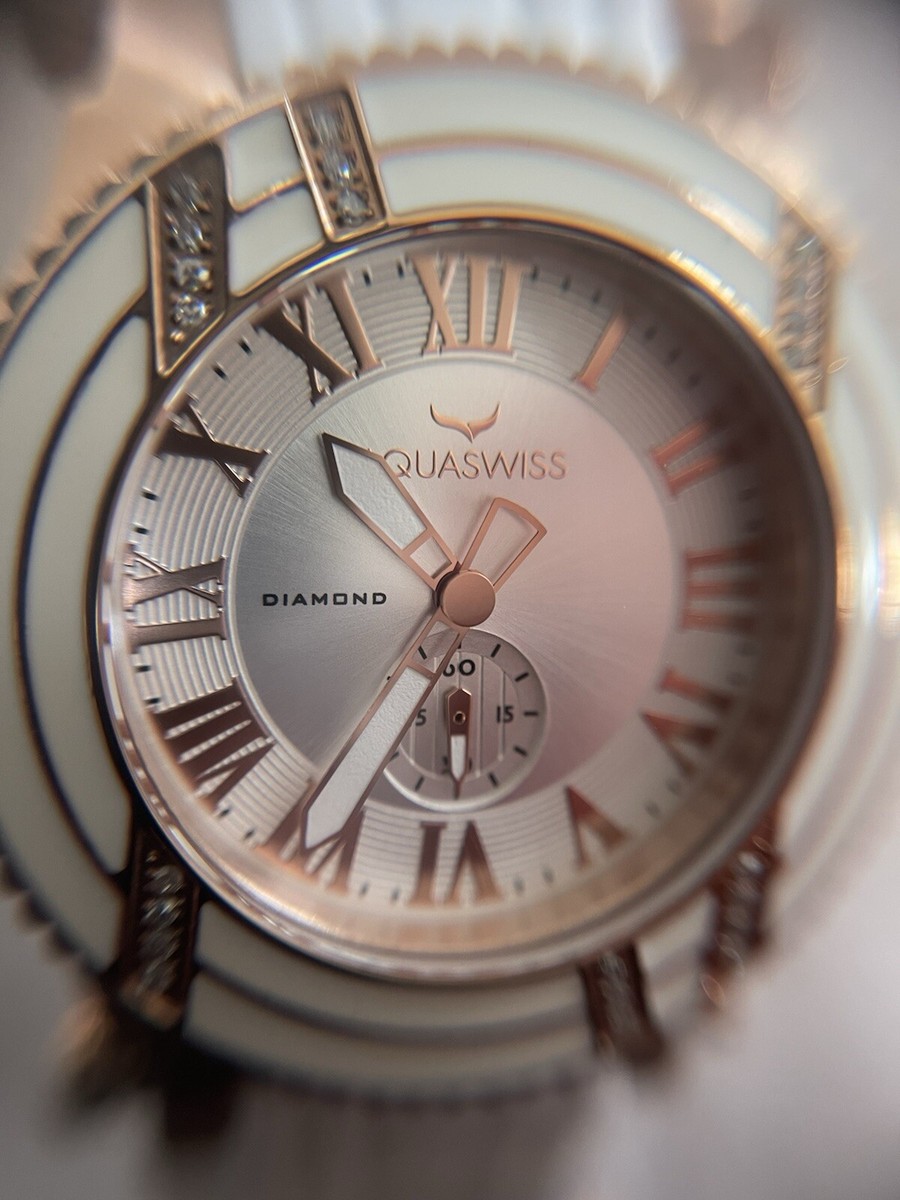 Aquaswiss White and Rose Gold Sport Watch Aquaswiss Women main image 4