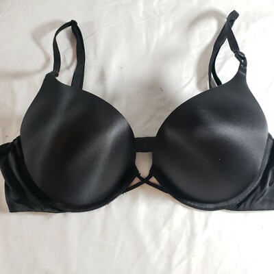 Victoria's Secret Black seamless padded Lounge Unlined Scoop Bra never worn  with packaging Size XS - $28 (20% Off Retail) New With Tags - From Ashley