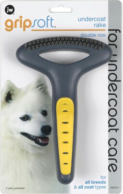 double row undercoat rake