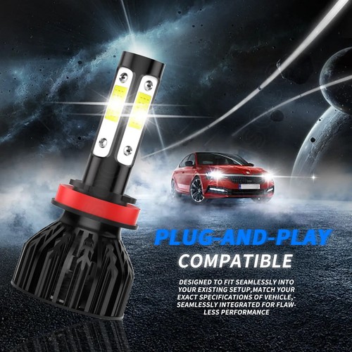 For Honda Pilot 2006-2018 Combo 6x 9005+H11+H11 LED Headlight Bulbs Cool White - Picture 13 of 17
