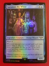 1x Saruman the White 0067  FOIL  LTR: Tales of Middle-Earth  MTG Magic