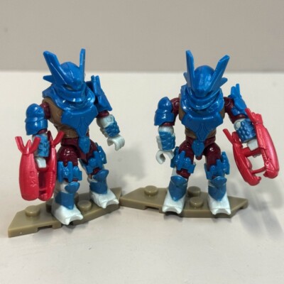 2pcs Mega Construx Halo Universe Brute Minor Guardians Building Bloks Figures 