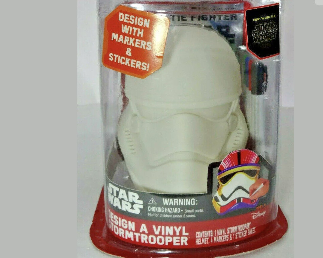 スターウォーズ DESIGN A VINYL STORMTROOPER Star Wars Deluxe Design a Vinyl Storm Trooper Play Set