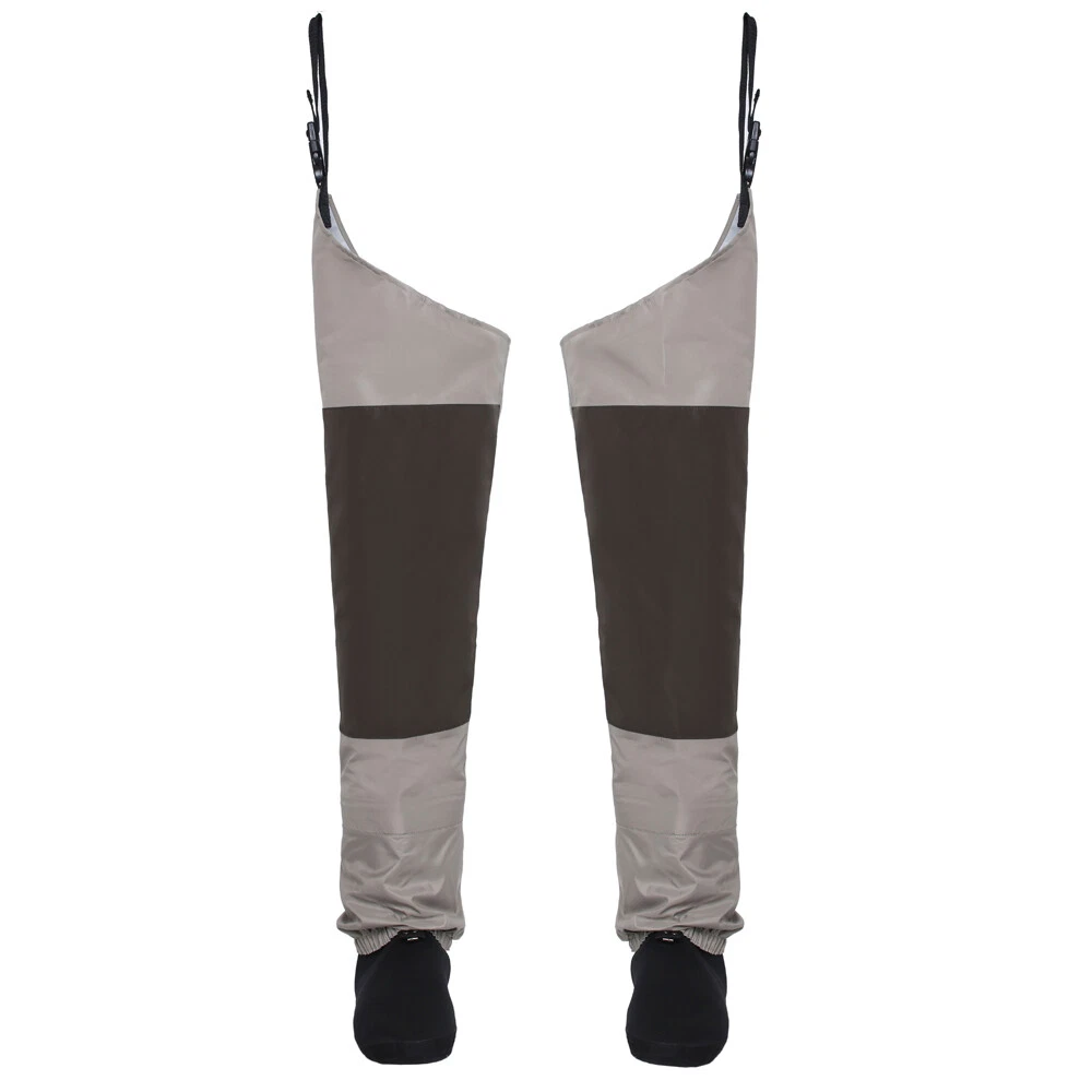 Fishing Hip Waders Waterproof Breathable Leg Pants Stockingfoot Thigh Wader
Opens in a new window or