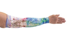 HOPE Compression Sleeve by LYMPHEDIVAS, Gauntlet Option, ANY SIZE & LEVEL, New