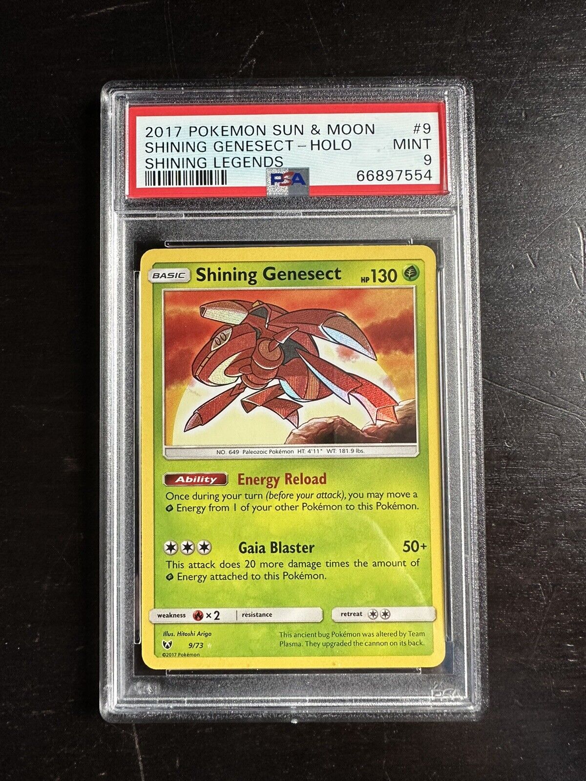 Shining Genesect - 9/73 - Holo Rare - Pokemon Singles » Shining