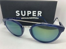 RetroSuperFuture BAK Giaguaro Deep Blue Frame Sunglasses NIB