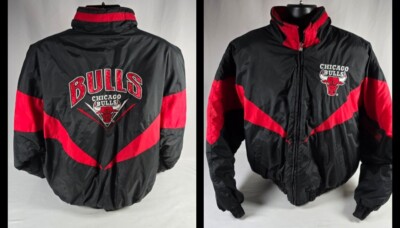 Vintage 90s NBA Chicago Bulls Michael Jordan Chalk Line Jacket
