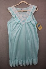 Dreamy Details Vintage Embroidered Lace Nightgown-Size Large-New with Tags
