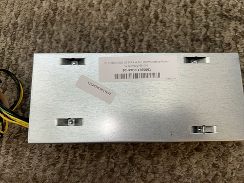 HP ProDesk 600 G3 SFF 4+4 Pin 180W Desktop Power Supply 901765-001