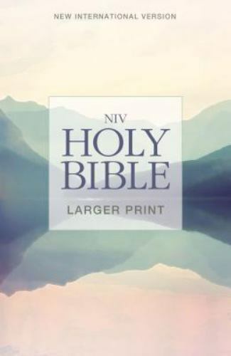 NIV, Holy Bible, Larger Print, Paperback by Zondervan 2017 Paperback Special - Picture 1 of 1
