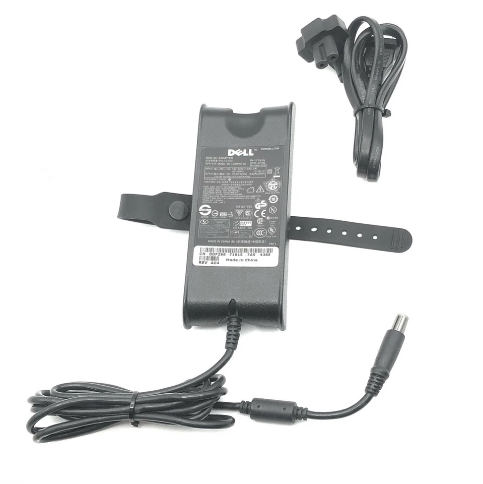 Cargador adaptador fuente de alimentación CA original Dell 90W para Dell Precision 3551 Foto 2 de 4