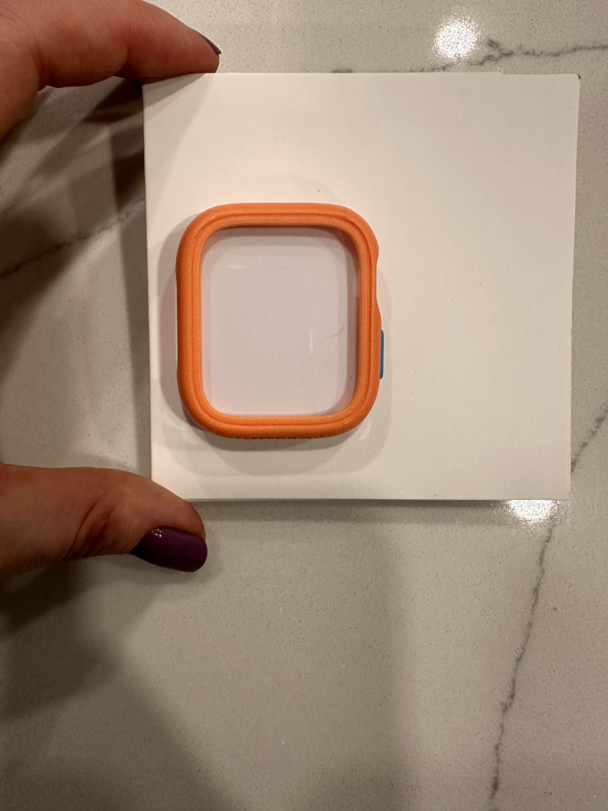 Cover for Apple Watch 40 mm, frame only orange