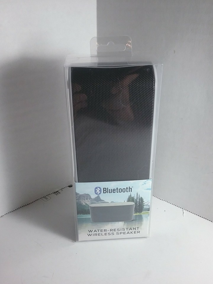 16wms129 Wireless Bluetooth Speaker Gray 16WMS129-GRY Water Resistant ...