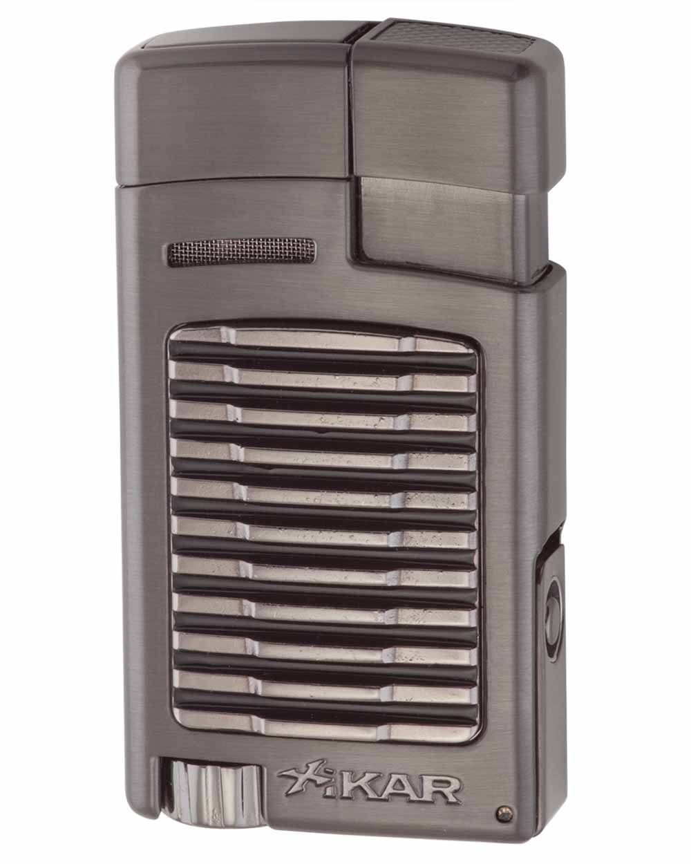 XiKAR 523G2 Forte Single Torch Flame Cigar Cigarette Lighter Gunmetal Warranty